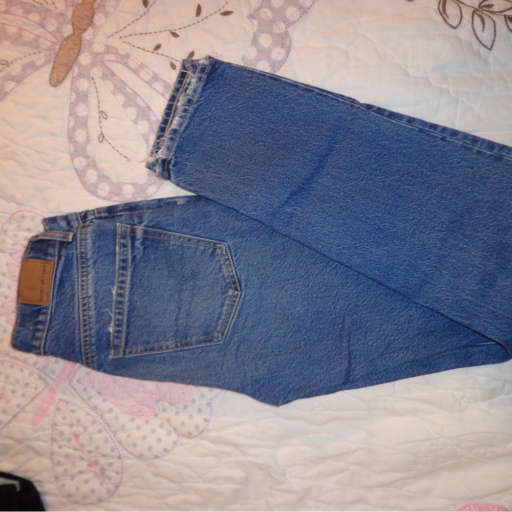 American Eagle Outfitters Blue Straight Leg Jeans